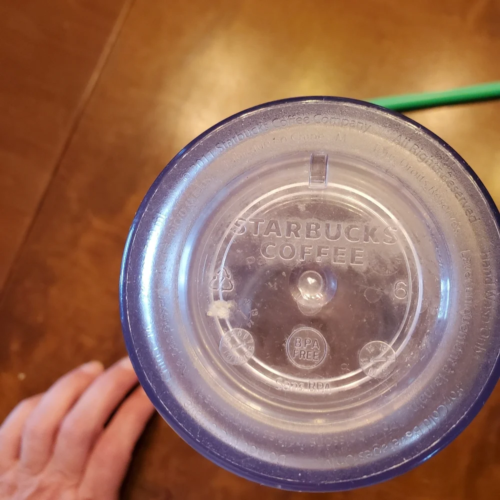 Starbucks 24oz Clear Siren Logo Cold Cup Tumbler